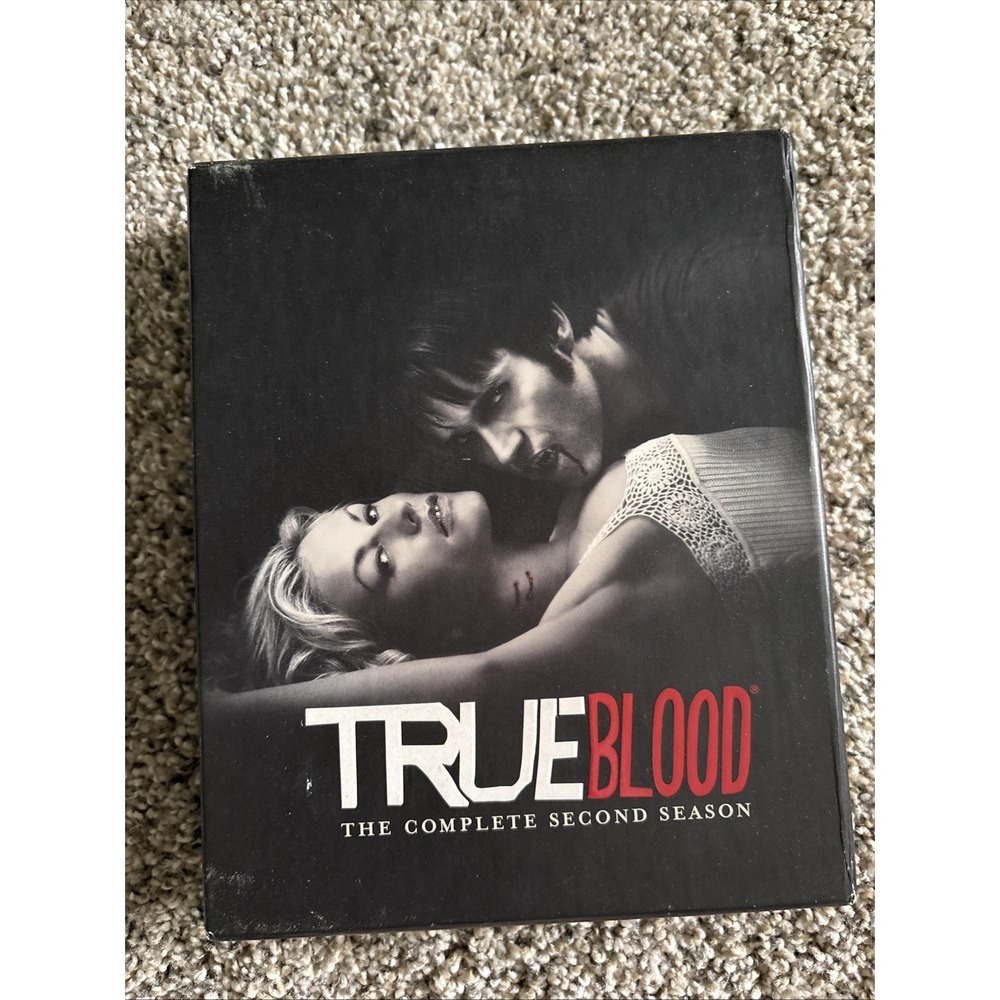True Blood: The Complete Second‎ Season DVD, 2015, 5-Disc Set Vampire